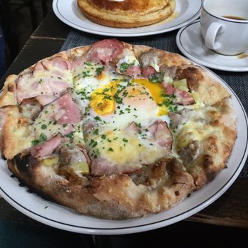 Woodberry Kitchen - Breakfast flatbread - American Near Me - Baltimore, Maryland Woodberry Kitchen - Breakfast flatbread - American Near Me - Baltimore, Maryland