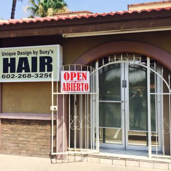 Unique Design by Susy's Hair Salon - Front outside view - Hair Salons Near Me - Phoenix, Arizona Unique Design by Susy's Hair Salon - Front outside view - Hair Salons Near Me - Phoenix, Arizona