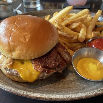 Conner's Kitchen and Bar - Smokehouse Bacon Cheeseburger* - Bars Near Me - Fort Wayne, Indiana Conner's Kitchen and Bar - Smokehouse Bacon Cheeseburger* - Bars Near Me - Fort Wayne, Indiana