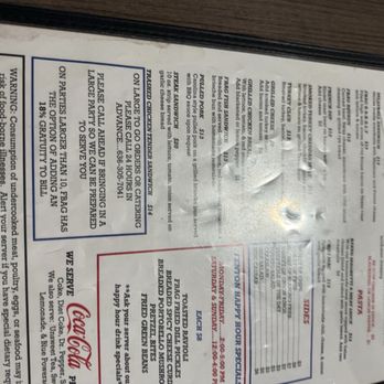 Fenton Bar and Grill - Menu - American Near Me - Fenton, Missouri