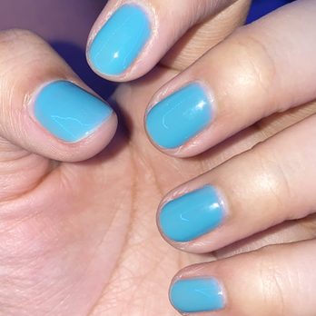 Oscar Nails & Spa - My left hand. - Nail Salons Near Me - Tempe, Arizona