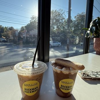Rockman Coffee and Bakeshop - Pecan Tahini Latte - Coffee & Tea Near Me - Austin, Texas Rockman Coffee and Bakeshop - Pecan Tahini Latte - Coffee & Tea Near Me - Austin, Texas
