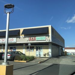 A&A Barbershop - Come early. Plenty parking. No lines.