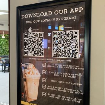 NW Coffee - Grand Cafe - Here is the poster inviting you to download the NW Cafe app for a $10 bonus1 - Coffee & Tea Near Me - Surprise, Arizona