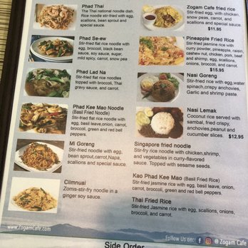 Zogam Cafe - Thai Near Me - Tulsa, Oklahoma