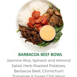 Barbacoa Beef Bowl