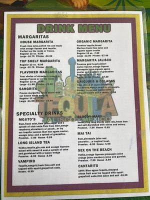 Menu photo 8 Tequila Mexican Restaurant Murfreesboro, TN