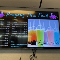 Prayong Thai Food and Boba Smoothies