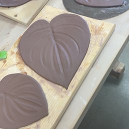 This was our first day of hand building