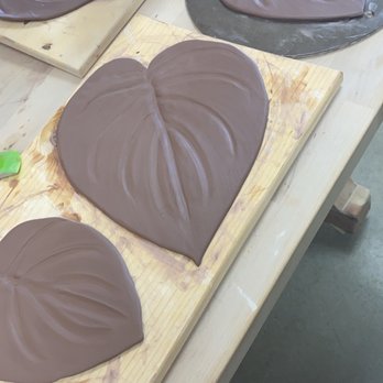 Good Dirt Pottery Studio - This was our first day of hand building - Art Classes Near Me - Fresno, California