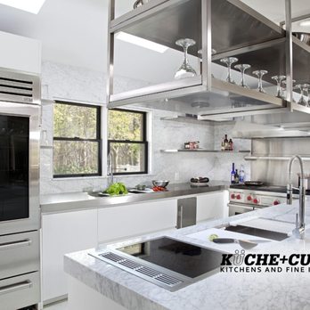Kuche+Cucina - A real chef's kitchen. Pedini cabinets, Sub Zero Pro. fridge, Wolf range and ovens and a Galley sink. - Kitchen & Bath Near Me - Paramus, New Jersey