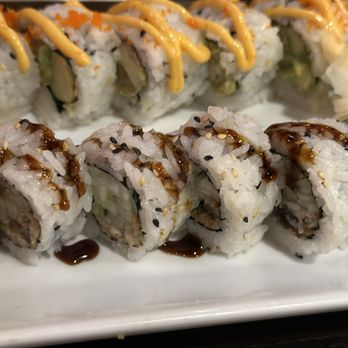 Origami Sushi - Eel Cucumber Roll and Tampa Roll - Sushi Bars Near Me - Tampa, Florida Origami Sushi - Eel Cucumber Roll and Tampa Roll - Sushi Bars Near Me - Tampa, Florida