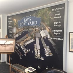 Fay's Boat Yard - These guys are great. I was in the showroom today.  They are very knowledgable.  They carry chaparral!
