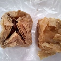 Baklava $0.75 each.