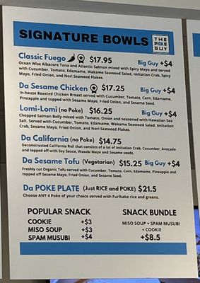 Menu photo 5 The Poke Guy Vancouver, BC