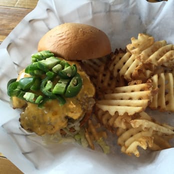 Skip's Kitchen - Original burger with criss-cut fries - Burgers Near Me - Carmichael, California