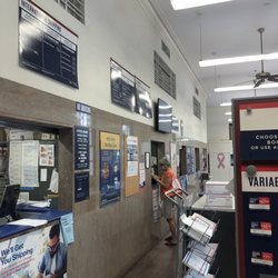 USPS - It is a little cramped in there.
