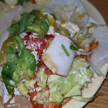Taqueria Morelia - My delicious chicken tostada - Mexican Near Me - Homestead, Florida