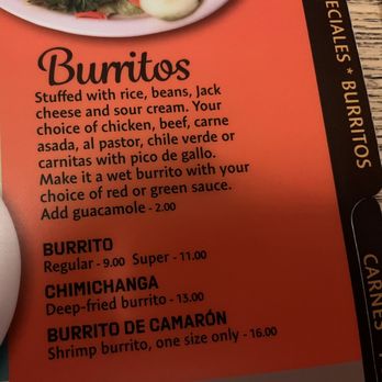 Jorge's El Tapatio - Menu - Mexican Near Me - Tracy, California