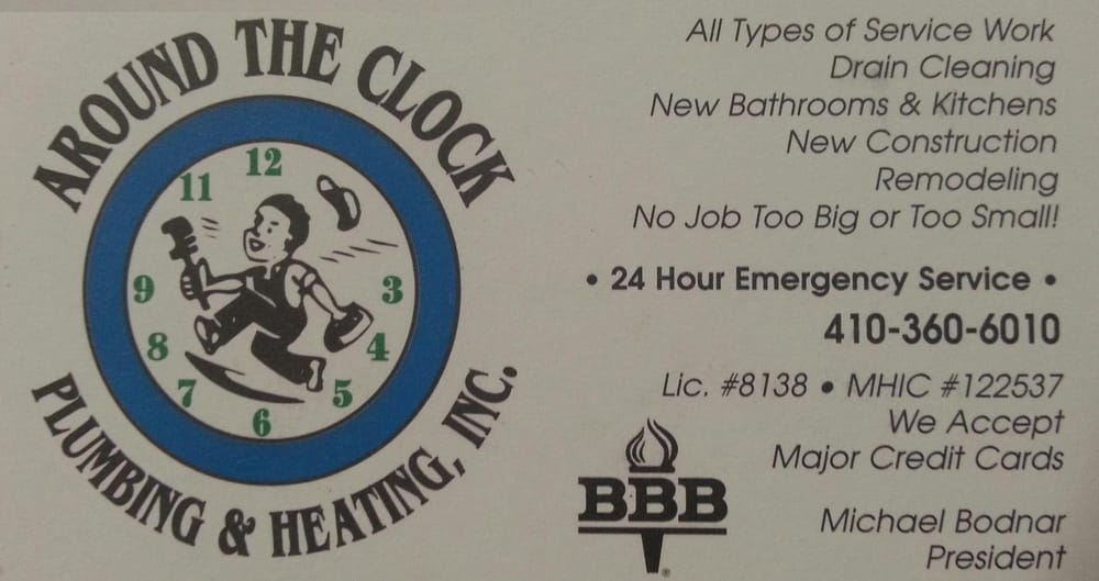 Slide of Around the Clock Plumbing & Heating