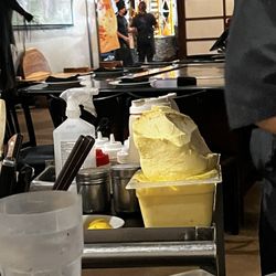 KOBE Japanese Steakhouse - That's butter.
