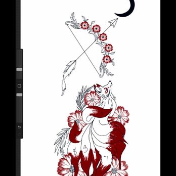 MODO Ink Tattoo - What I drew up for him. Just for him to only change the head & body to something that wasn't in my 'requirements' - Tattoo Near Me - Orange, California MODO Ink Tattoo - What I drew up for him. Just for him to only change the head & body to something that wasn't in my 'requirements' - Tattoo Near Me - Orange, California