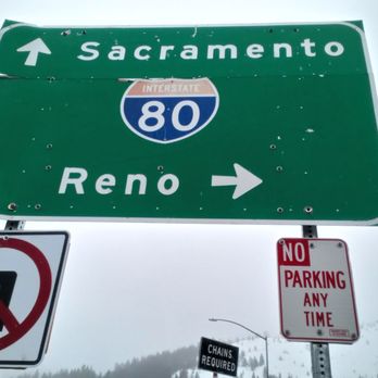 Chevron - Signs going to where - Gas Stations Near Me - Soda Springs, California