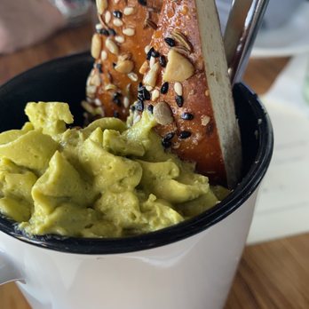 Odd Duck - Pretzel sticks w/ broccoli goat cheese mustard - American Near Me - Austin, Texas Odd Duck - Pretzel sticks w/ broccoli goat cheese mustard - American Near Me - Austin, Texas