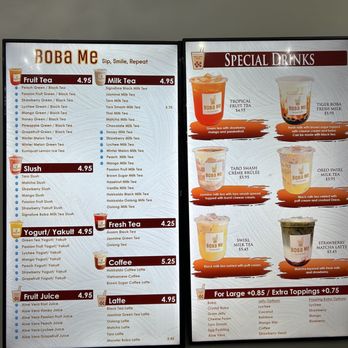 Boba Me - Menu - Desserts Near Me - Alameda, California