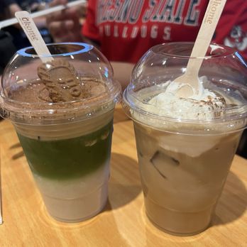 OKOME すし - Right: hazelnut latte with foam - Coffee & Tea Near Me - Fresno, California OKOME すし - Right: hazelnut latte with foam - Coffee & Tea Near Me - Fresno, California