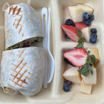 Moonside Bakery & Cafe - breakfast burrito #1 w bacon B) - Bakeries Near Me - Half Moon Bay, California