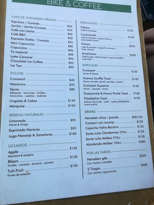 Menu photo 2 Bike & Coffee Victoria, C Menu photo 2 Bike & Coffee Victoria, C