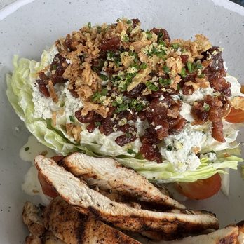 The Harlow - Wedge salad add chicken - Bars Near Me - Charleston, South Carolina The Harlow - Wedge salad add chicken - Bars Near Me - Charleston, South Carolina