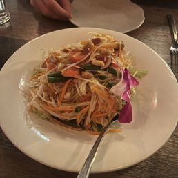 Papaya Daughter Pla-Larb Salad