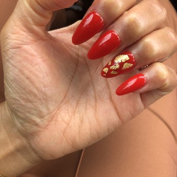Amazing Nails Centreville - Nails by Abby. SNS on natural nails w/ gold foil accents on ring fingers - Nail Salons Near Me - Centreville, Virginia Amazing Nails Centreville - Nails by Abby. SNS on natural nails w/ gold foil accents on ring fingers - Nail Salons Near Me - Centreville, Virginia