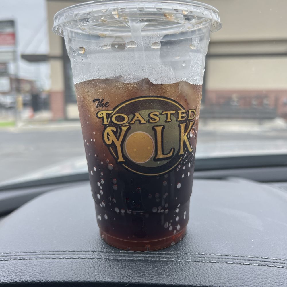 The Toasted Yolk Cafe - a cold drink in a plastic cup - Breakfast & Brunch Near Me - Findlay, Ohio The Toasted Yolk Cafe - a cold drink in a plastic cup - Breakfast & Brunch Near Me - Findlay, Ohio