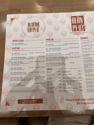 Menu photo 8 Di An Pho Houston, TX Menu photo 8 Di An Pho Houston, TX