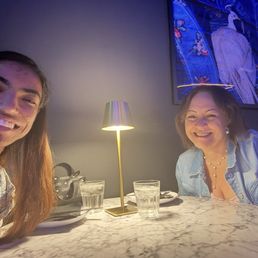 Us at the table Us at the table