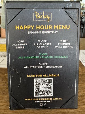Menu photo 8 The Parlay Kitchen + Cocktails Chandler, AZ