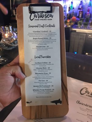 Menu photo 6 Caribsea Emerald Isle, NC