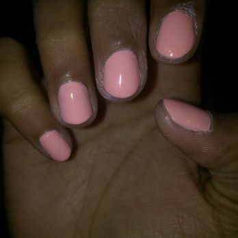 Cindy Nails - Kind of hard to tell but they were also chunky and chipped. - Nail Salons Near Me - Rockville, Maryland