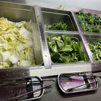 dPot Unlimited - Veggies Section - Hot Pot Near Me - Irvine, California