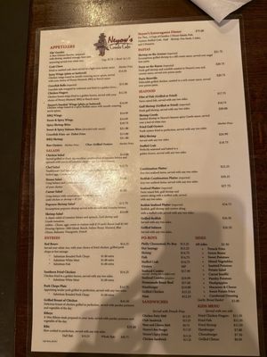Menu photo 1 Neyow's Creole Cafe New Orleans, LA