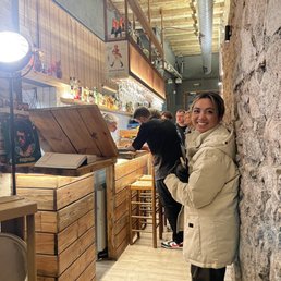 Hallway of the restaurant