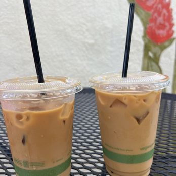 Surfers Coffee - Blueberry oatmilk latte and coconut macadamia nut oatmilk latte - Music Venues Near Me - Wahiawa, Hawaii Surfers Coffee - Blueberry oatmilk latte and coconut macadamia nut oatmilk latte - Music Venues Near Me - Wahiawa, Hawaii