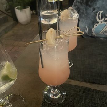 26 Thai Kitchen & Bar - Midtown - Lychee mocktails - Thai Near Me - Atlanta, Georgia