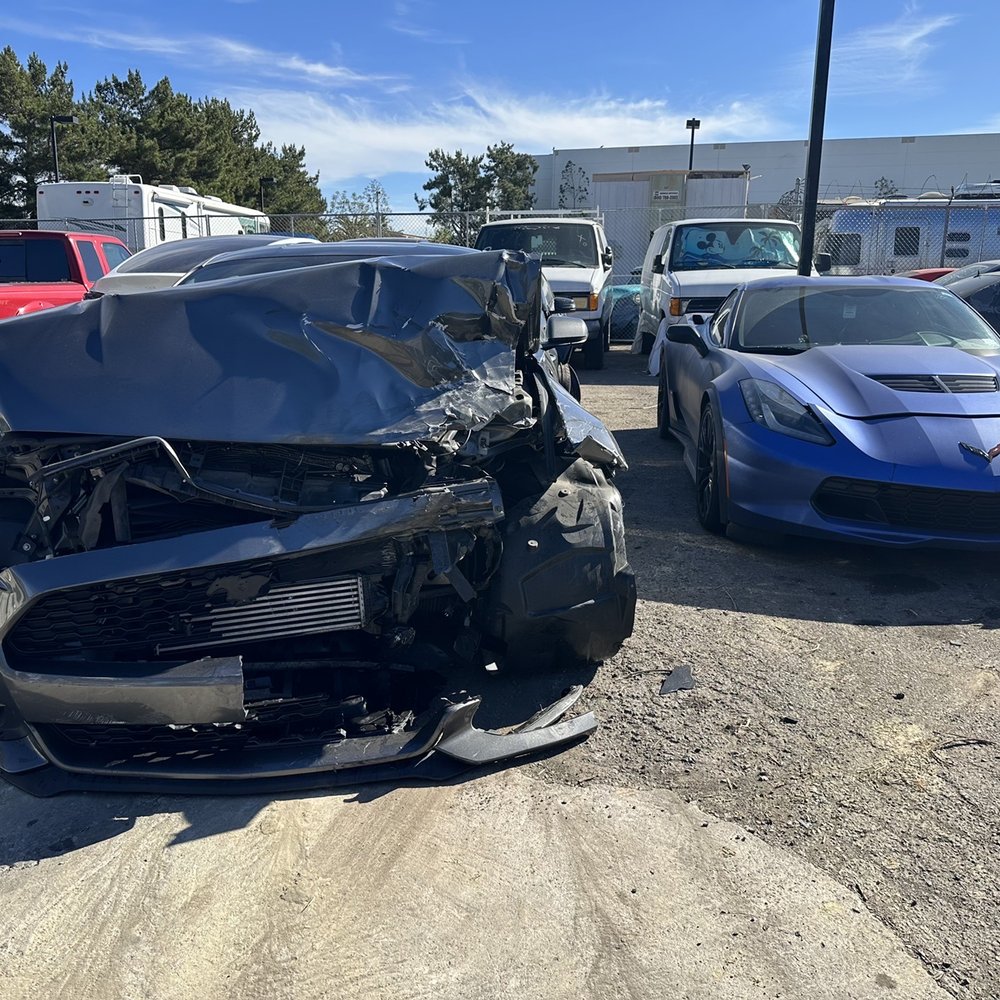 After the accident of my Ford Mustang After the accident of my Ford Mustang