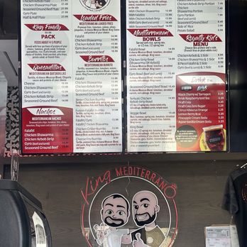 King Mediterrano - They're amazing menu. Food is always made fresh to order. Closed on Mondays. - Mediterranean Near Me - Torrance, California King Mediterrano - They're amazing menu. Food is always made fresh to order. Closed on Mondays. - Mediterranean Near Me - Torrance, California