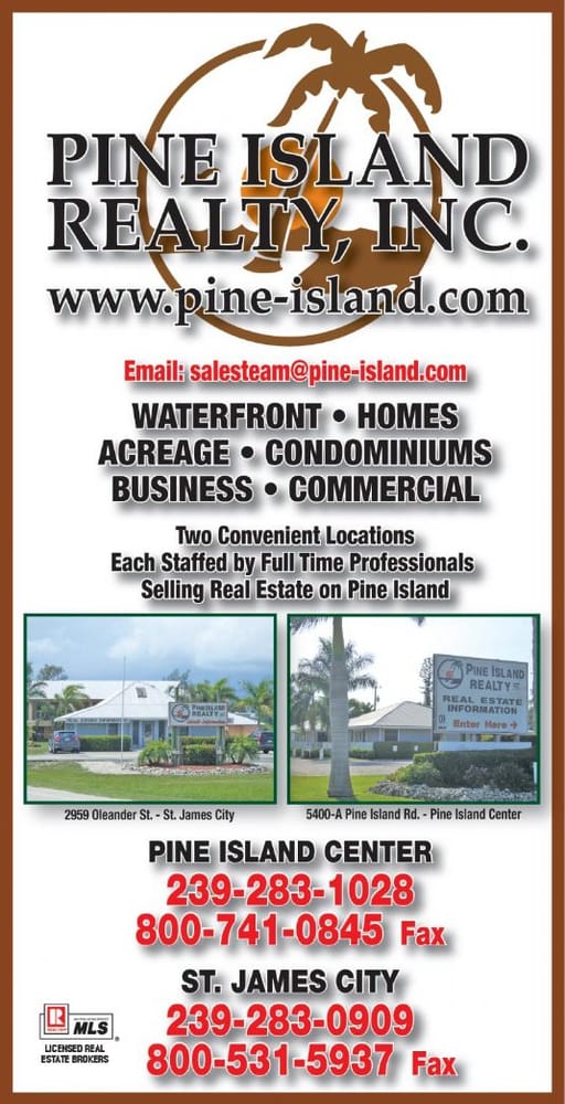 PINE ISLAND REALTY Updated April 2024 Request Information 5400