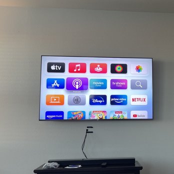 Bay Area Wall Mounts - 65" inch TV install. - Home Theatre Installation Near Me Bay Area Wall Mounts - 65" inch TV install. - Home Theatre Installation Near Me